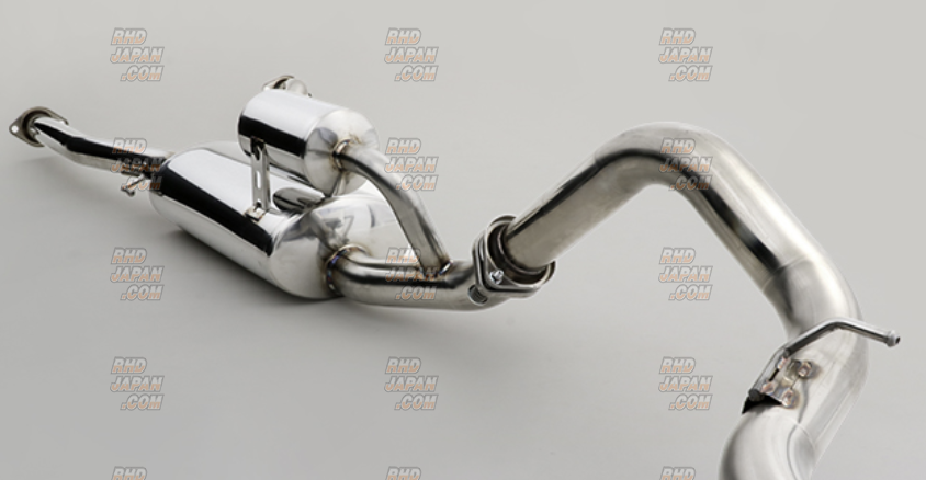 @@@ Ganador Vertex 4WD/SUV Muffler Exhaust System Single Polished Tail